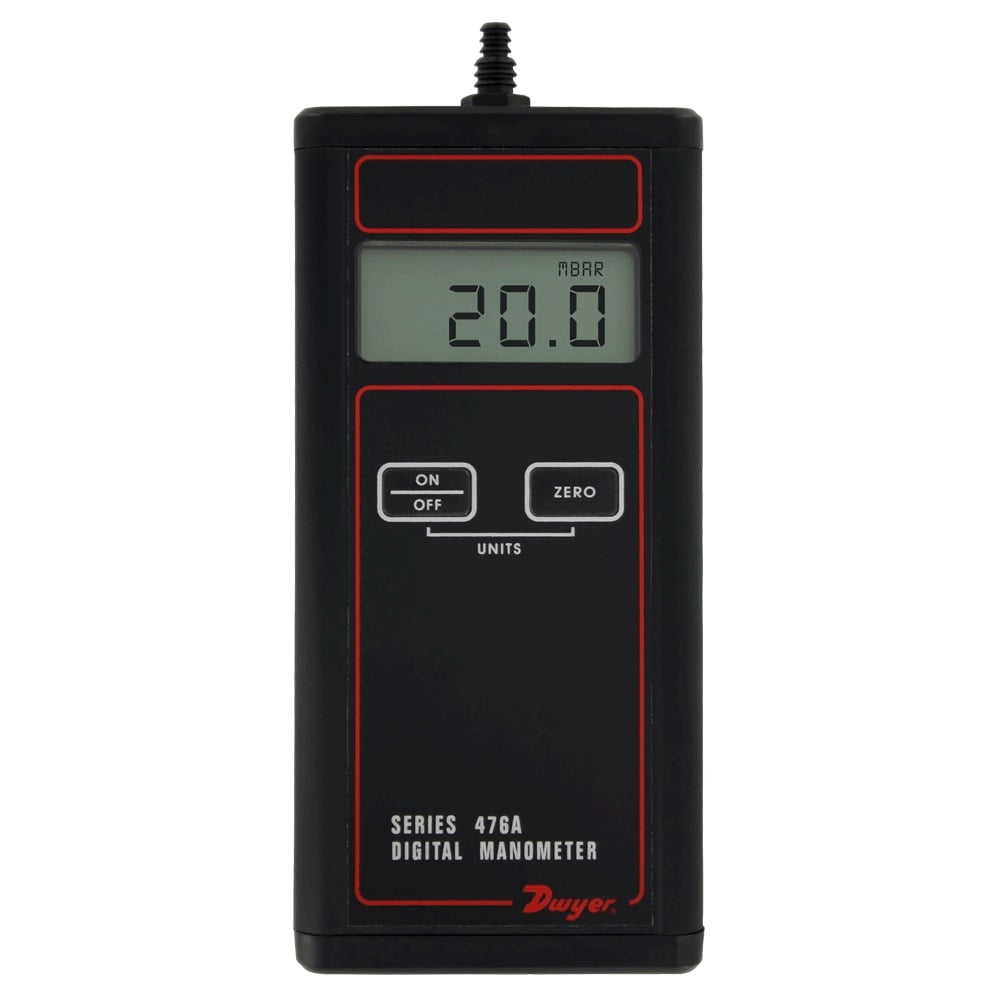 Dette billede illustrere Digitalt manometer fra Dwyer fås hos Summit
