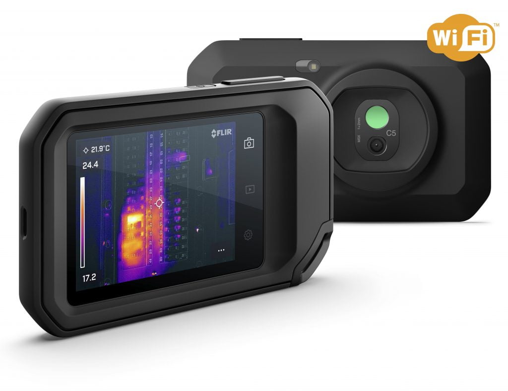 Dette billede illustrere Elma Instruments – Smart Termisk lommekamera