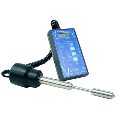 Dette billede illustrere Lisco Analytical fører bærbare Viskosimetre