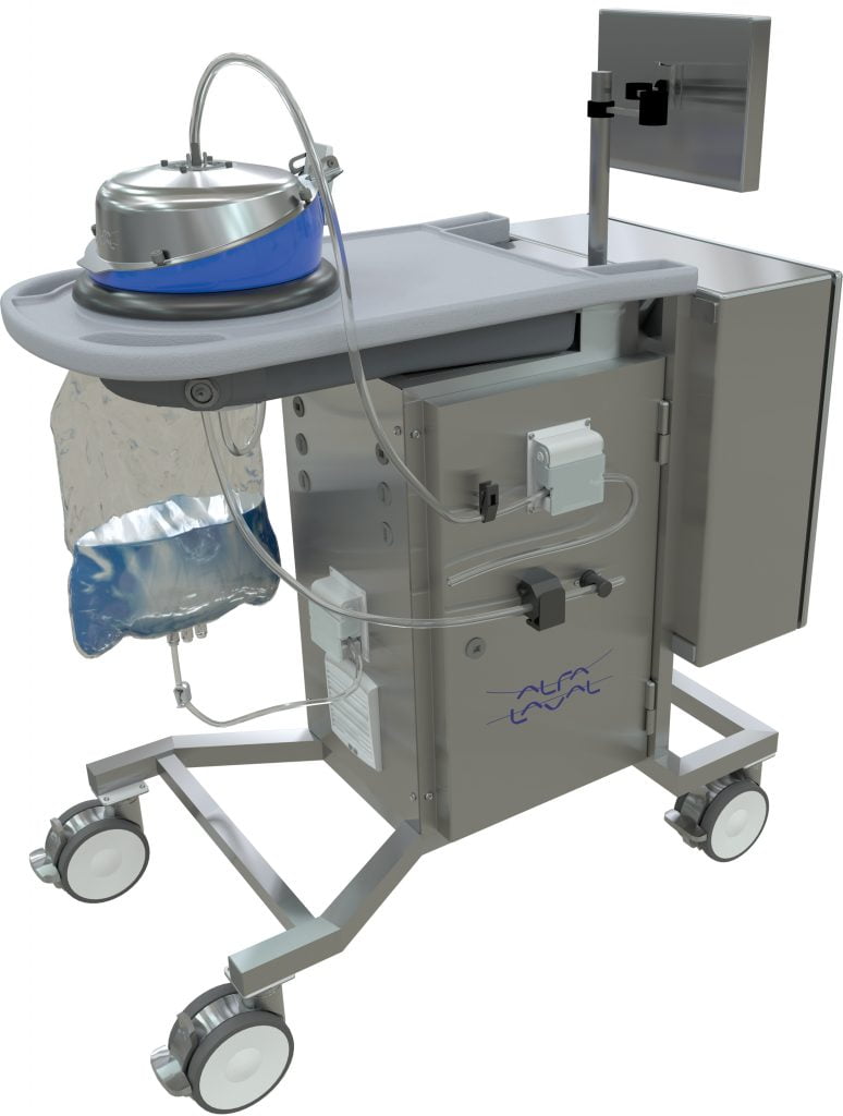 Dette billede illustrere Banebrydende separatorsystem fra Alfa Laval skal sætte yderligere fart på medicin- og vaccineproduktion