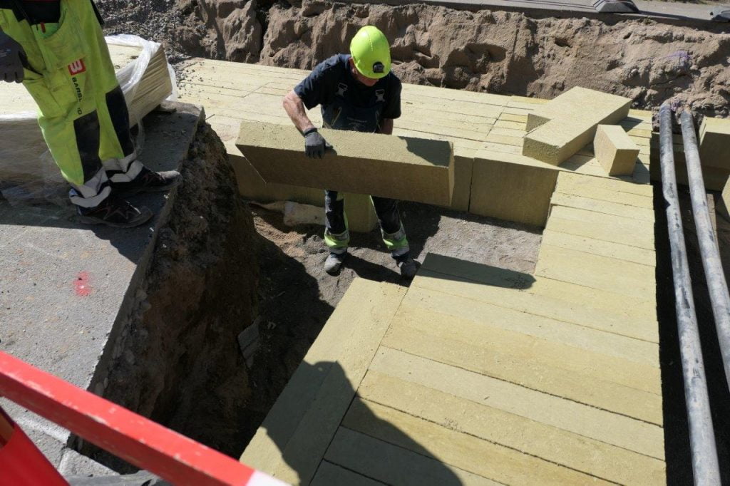 Dette billede illustrere Lapinus – Entreprenør med fleksibelt våben i kamp mod regnvand