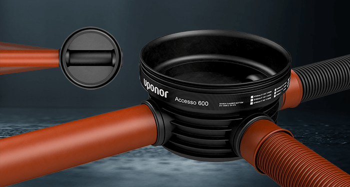 Dette billede illustrere Værsgo’! Her er afløseren til dit gamle brøndsystem – Uponor Accesso 600