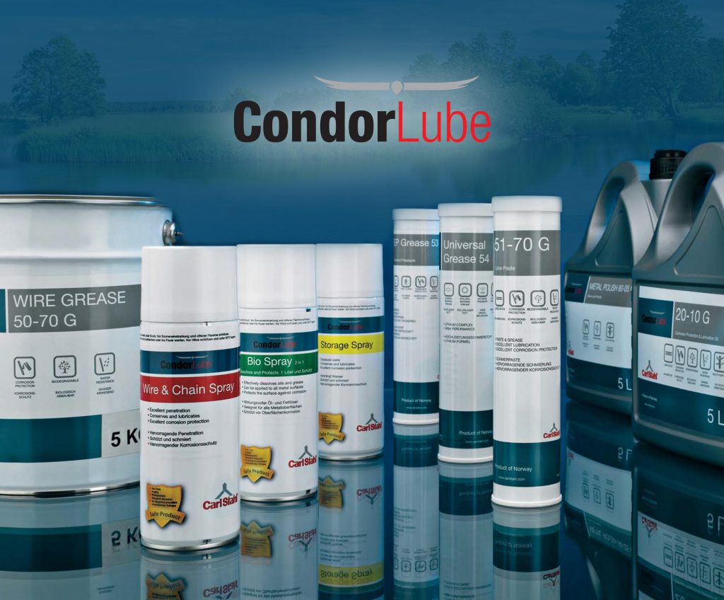 Dette billede illustrere Carl Stahl fører miljøvenlige smøremidler