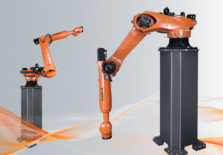 Dette billede illustrere KUKA lancerer ny konsolrobot med lang rækkevidde i KR QUANTEC-2-serien