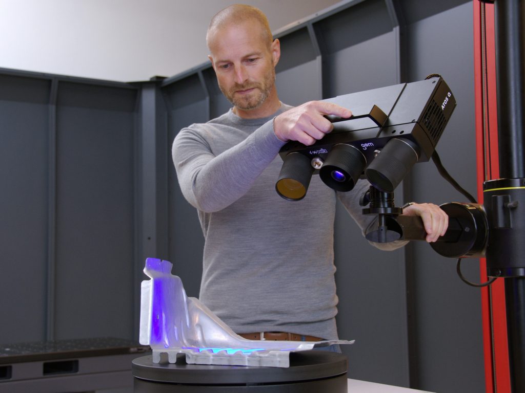 Dette billede illustrere Zebicon – Oplev automatiseret 3D scanning på Automatik 2020