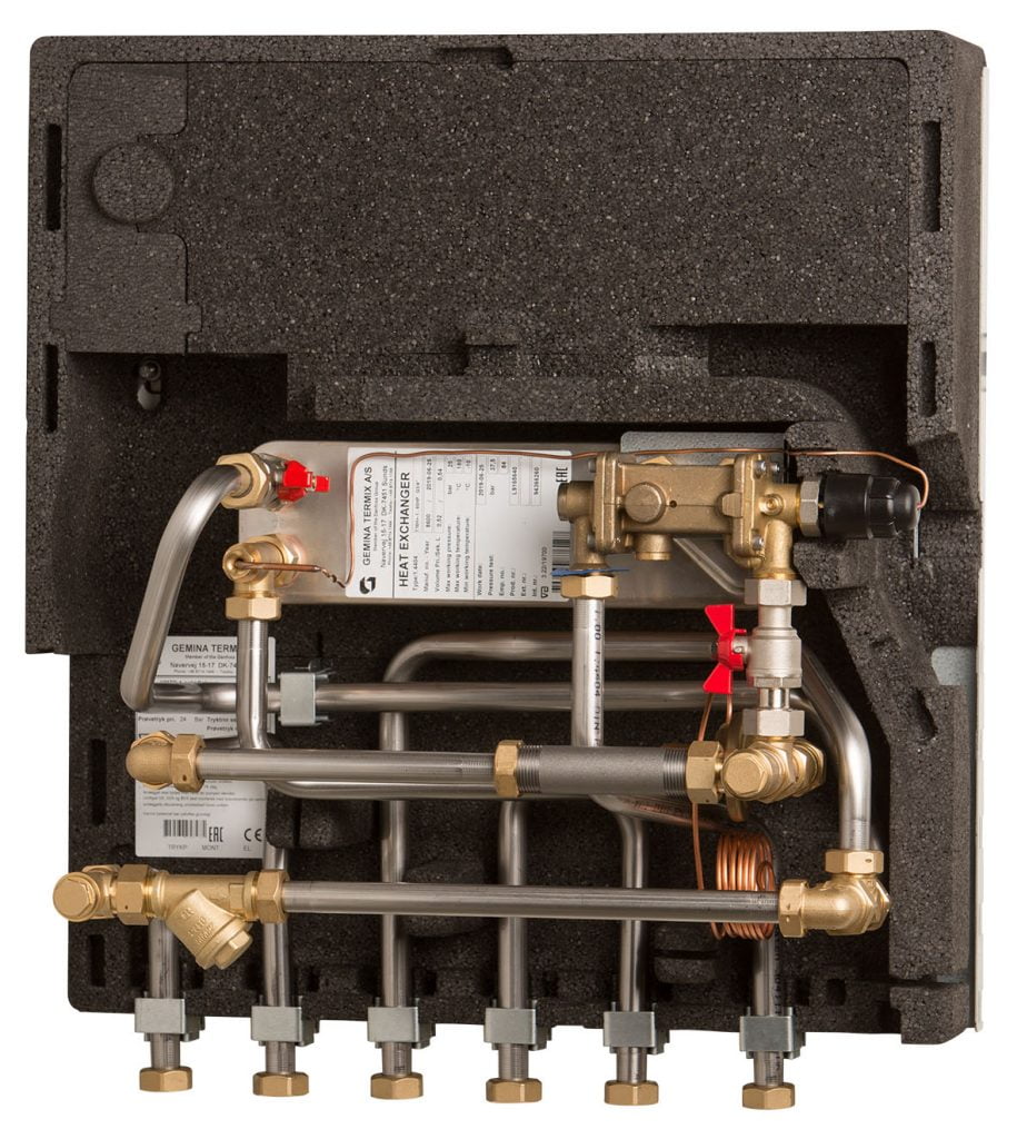 Dette billede illustrere Gemina Termix lancerer vigtige forbedringer til to af deres fjernvarmebestsellere