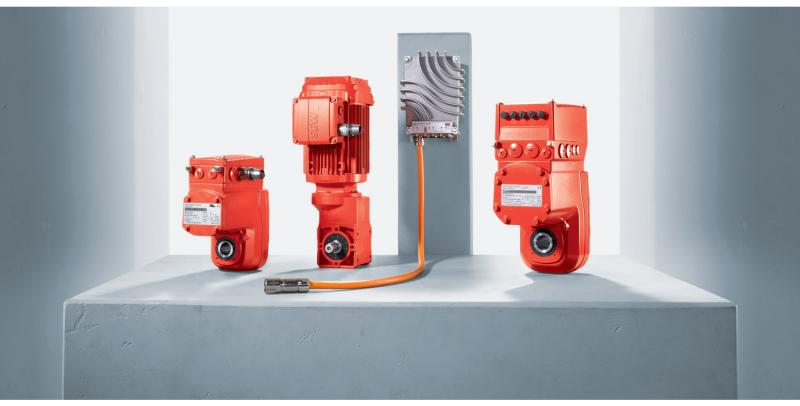 Dette billede illustrere SEW-EURODRIVE præsenterer MOVI-C® platformen