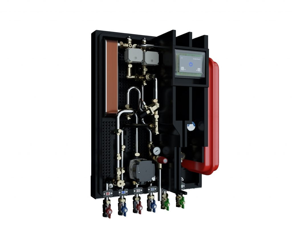 Dette billede illustrere Uponor – Ny intelligent fjernvarme-unit tager komfort,  hygiejne og energieffektivitet til højeste niveau