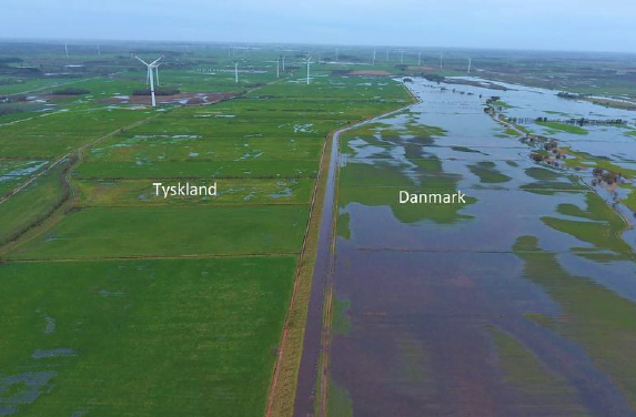Dette billede illustrere Genvand – Hvorfor er der så stor forskel på den Danske og Tyske side af grænsen