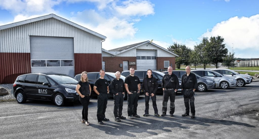 Dette billede illustrere LFC Maskinteknik – Servicetekniker til pladeindustrien