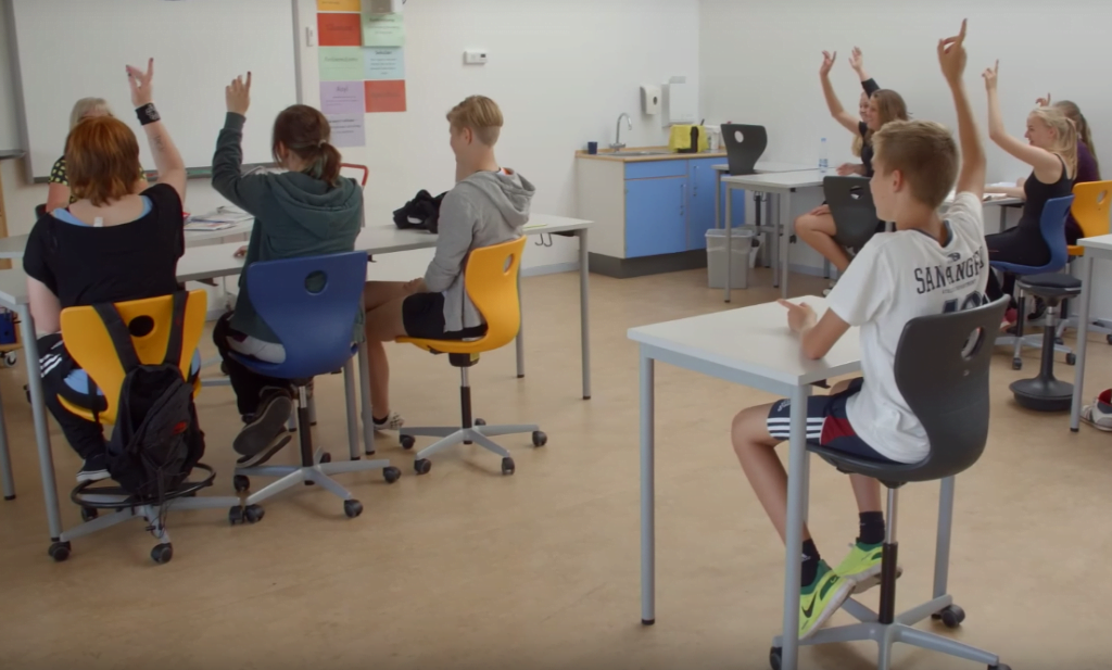 Dette billede illustrere LS Control A/S – Et godt og sundt indeklima sikres med behovsstyret, energioptimeret ventilation