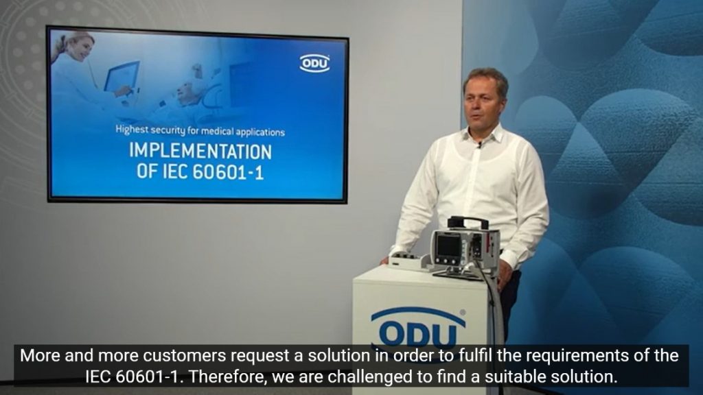 Dette billede illustrere ODU – Medico-forbindelser beskytter patienter og operatører