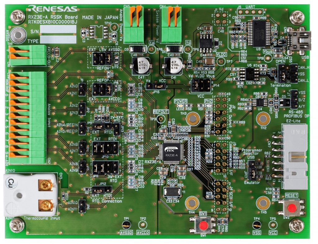 Dette billede illustrere RS Components introducerer mikrokontrollere med AFE