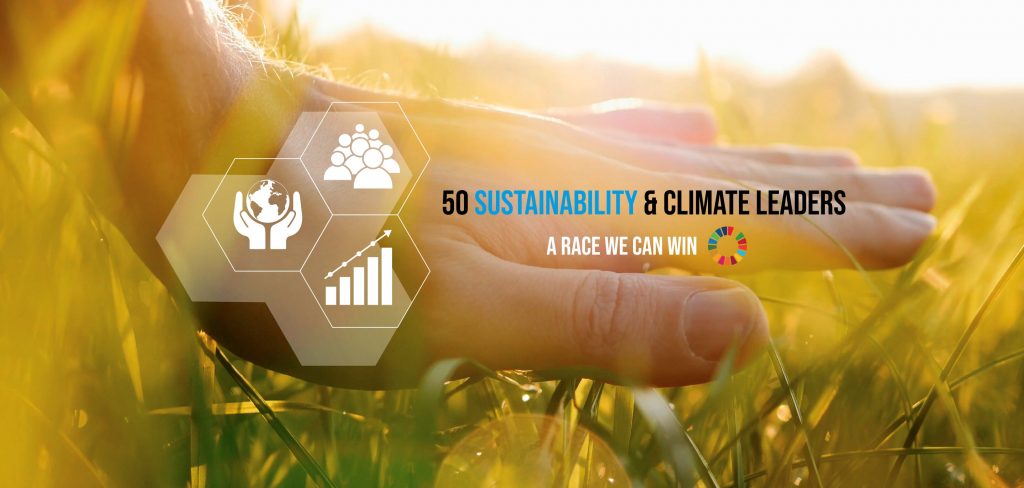 Dette billede illustrere SSI SCHÄFER tilslutter sig ”50 Sustainability and Climate Leaders”-initiativet