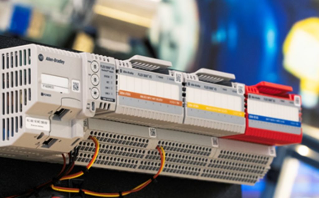 Dette billede illustrere Ny Allen-Bradley FLEX 5000 HART I/O sparer design- og vedligeholdelsestid