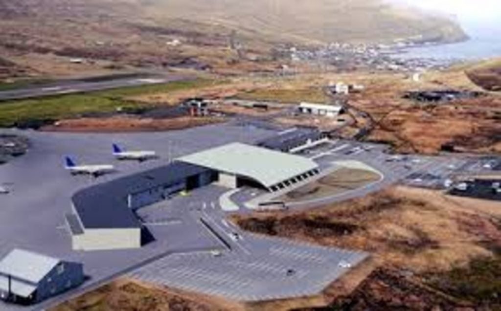 Dette billede illustrere Lufthavn i Nordatlanten øger sikkerheden markant