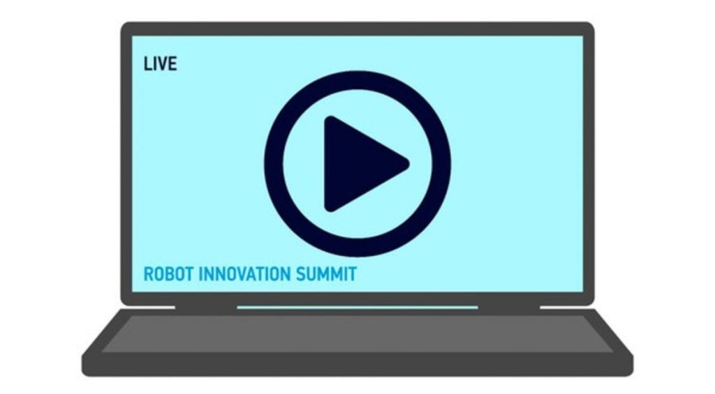 Dette billede illustrere RoboCluster – Deltag online ved Robot Innovation Summit d. 3 december