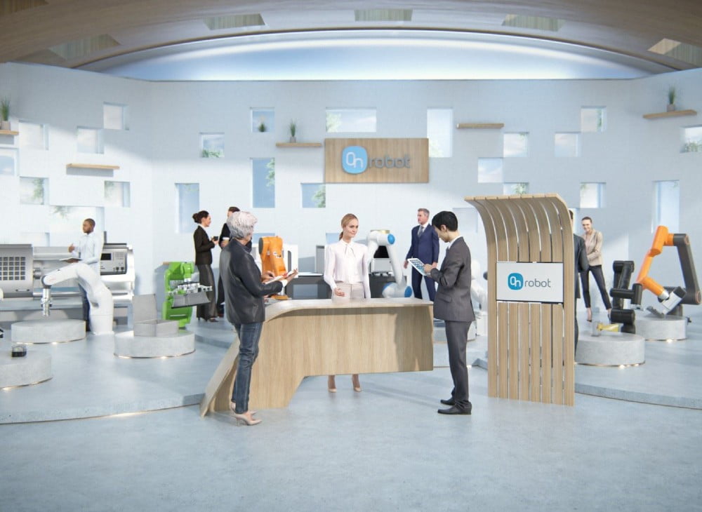 Dette billede illustrere Danske OnRobot samler industrien til global robotmesse med prominente hovedtalere