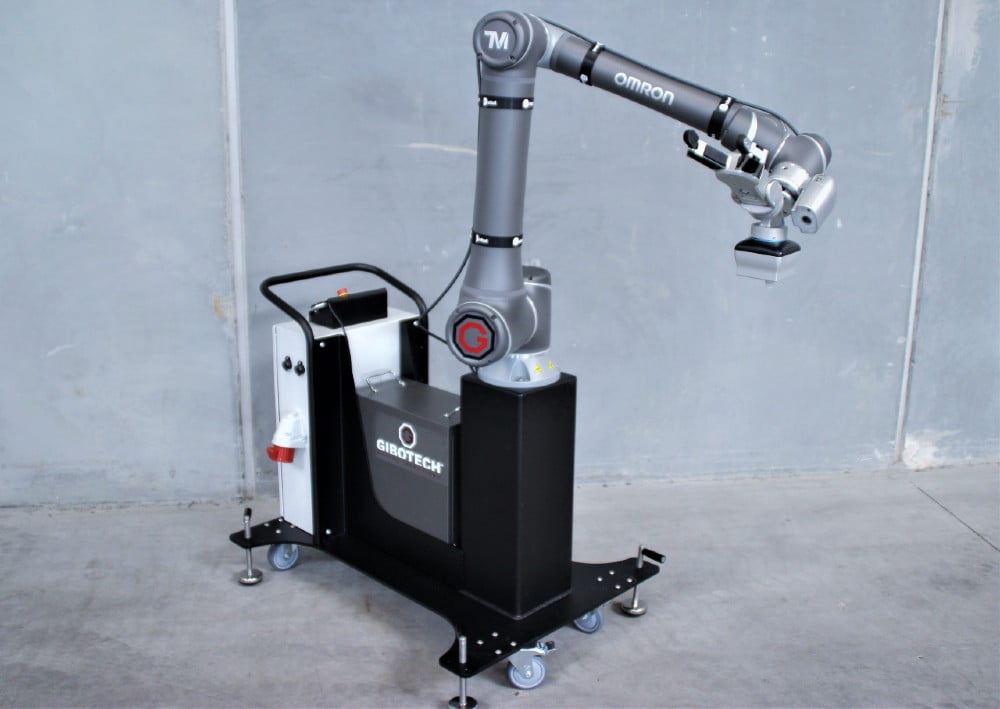 Dette billede illustrere Første GiboCobotFlex solgt og leveret på under tre måneder