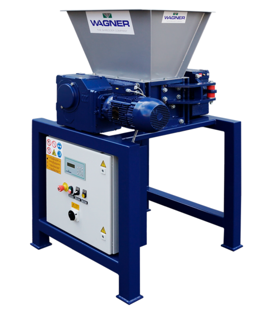 Dette billede illustrere JNC Teknik – Wagner Hard Drive Shredder – In-Hause