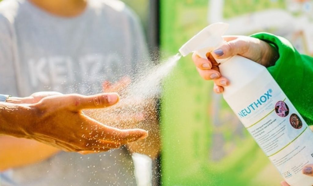 Dette billede illustrere Ny miljøvenlig hånd- og overfladedesinfektion hos Lemvigh-Müller