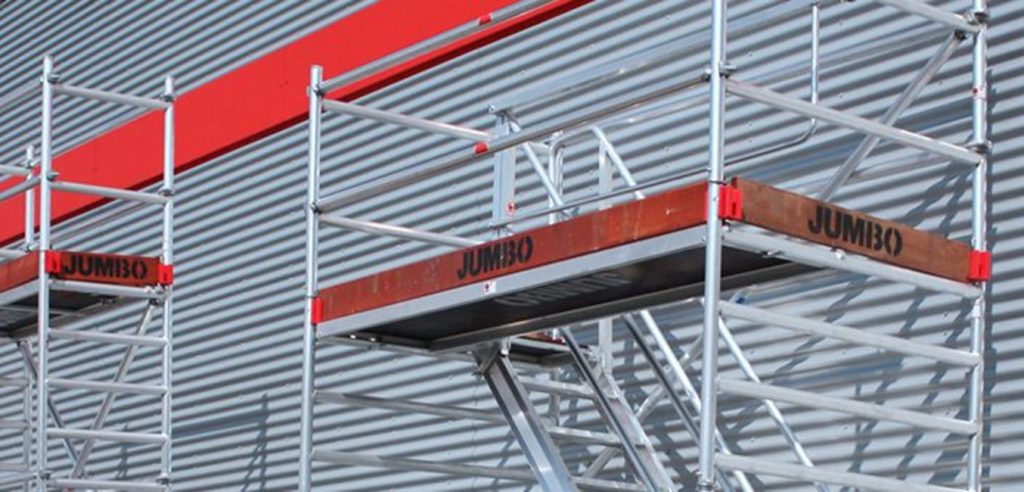 Dette billede illustrere JUMBO – Produktnyhed – Vinduespudserstige