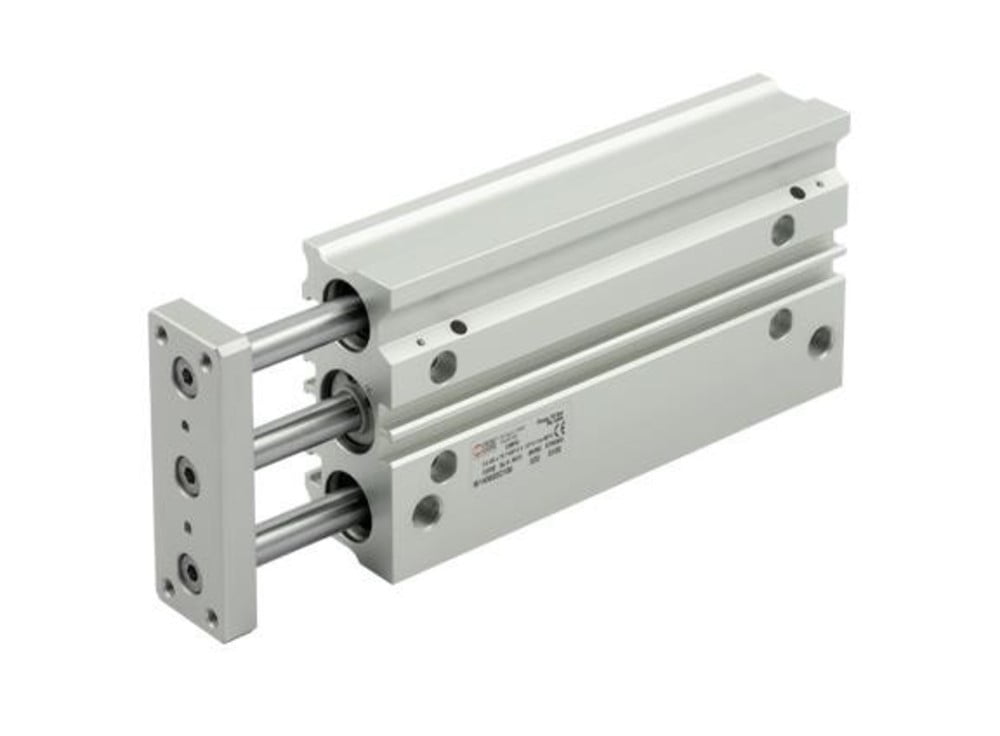 Dette billede illustrere Metal Work – Guided kompaktycylinder serie MultiFix