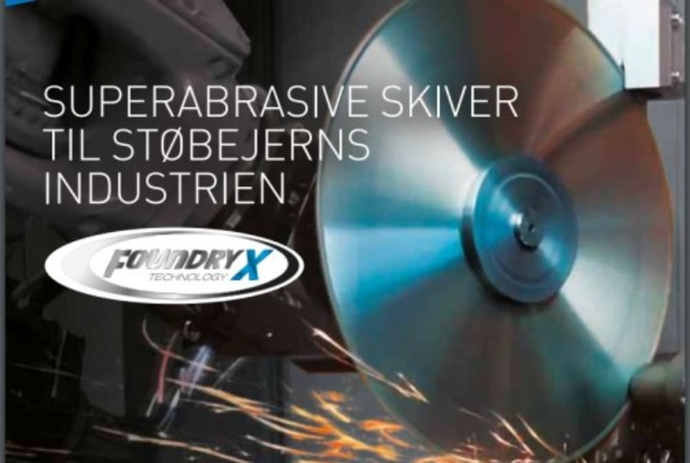 Dette billede illustrere Saint-Gobain Abrasives – Norton Winter introducerer nye elektroplaterede skiver for brug i støbeindustrien