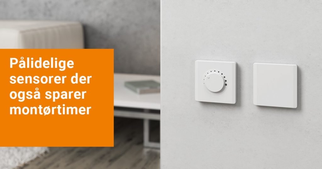 Dette billede illustrere Spar montørtimer med Belimos sensorer