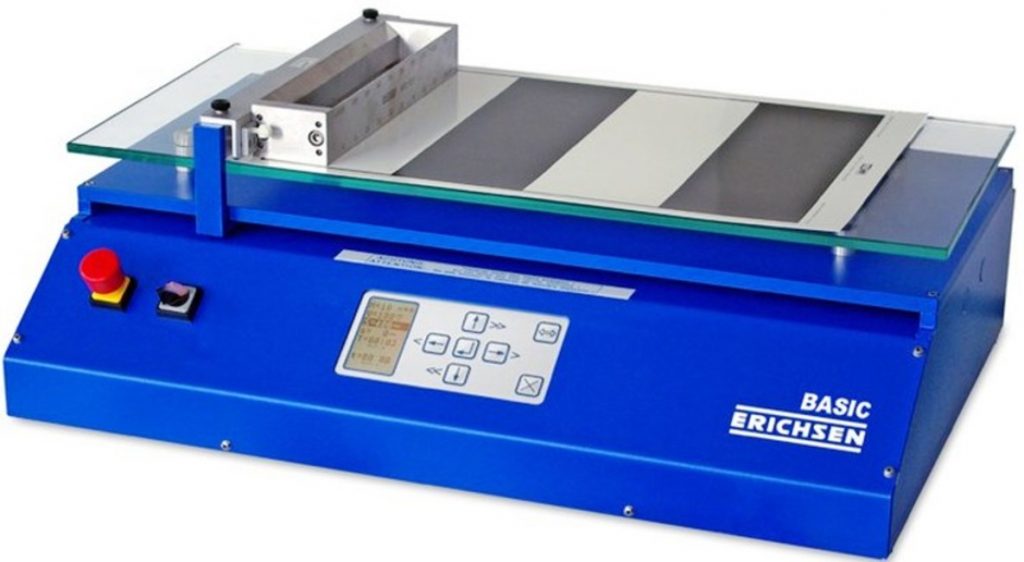 Dette billede illustrere Strenometer – Ekstremt præcis automatisk filmapplikator