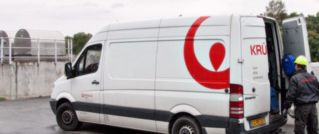 Dette billede illustrere Krüger og KD Maskinfabrik indgår aftale om salg og service af produkter