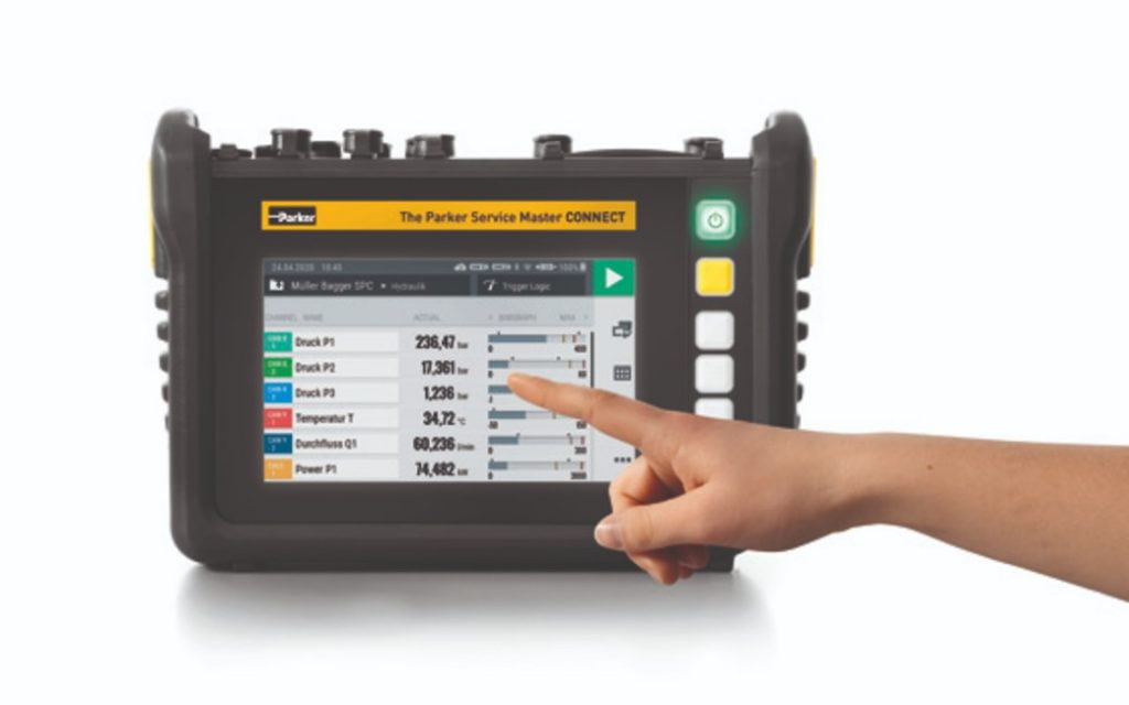 Dette billede illustrere Parker – Vores nye måleapparat understøtter forebyggende vedligeholdelse i byggebranchen