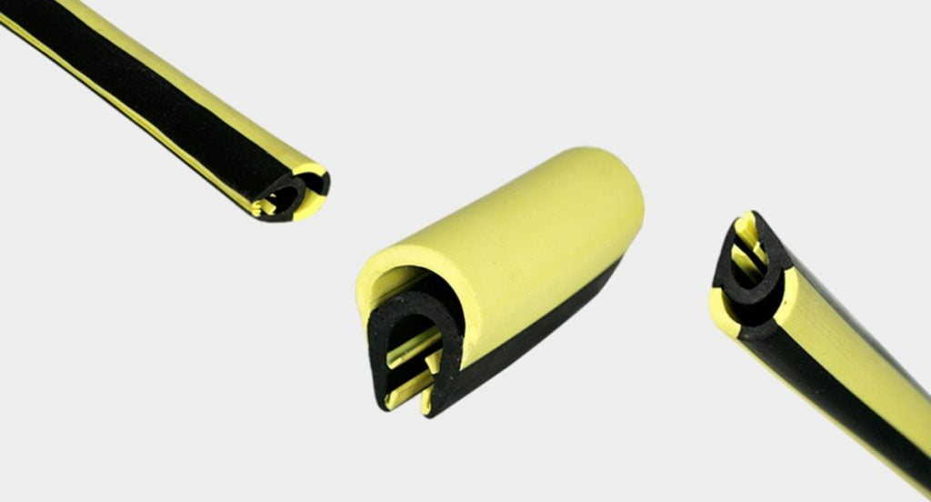 Dette billede illustrere Betech – Beskyttelses-profiler til visuel advarsel og afbødning af sammenstød