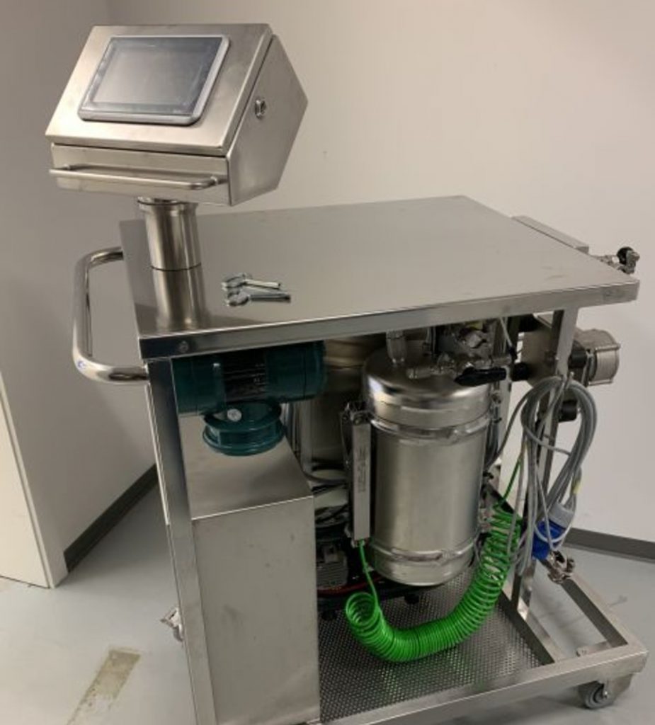 Dette billede illustrere Insatech – Ny flowvogn til kalibrering af flowmålere