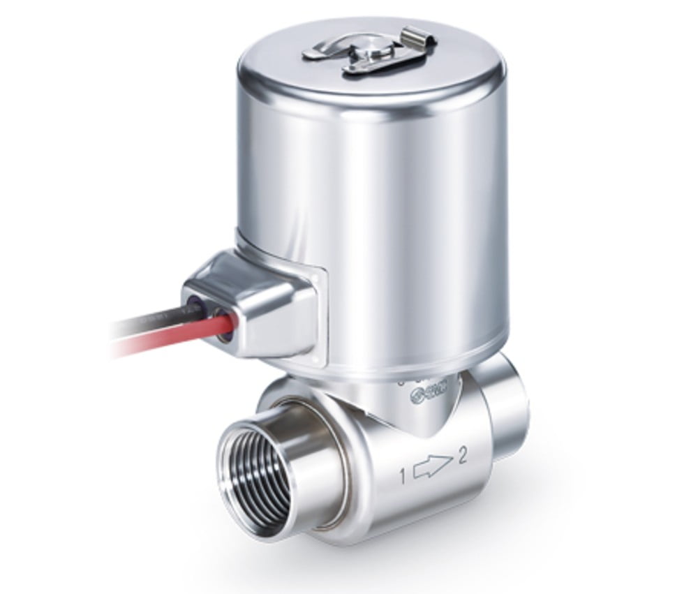 Dette billede illustrere SMC nyeste magnetventil er til barske miljøer