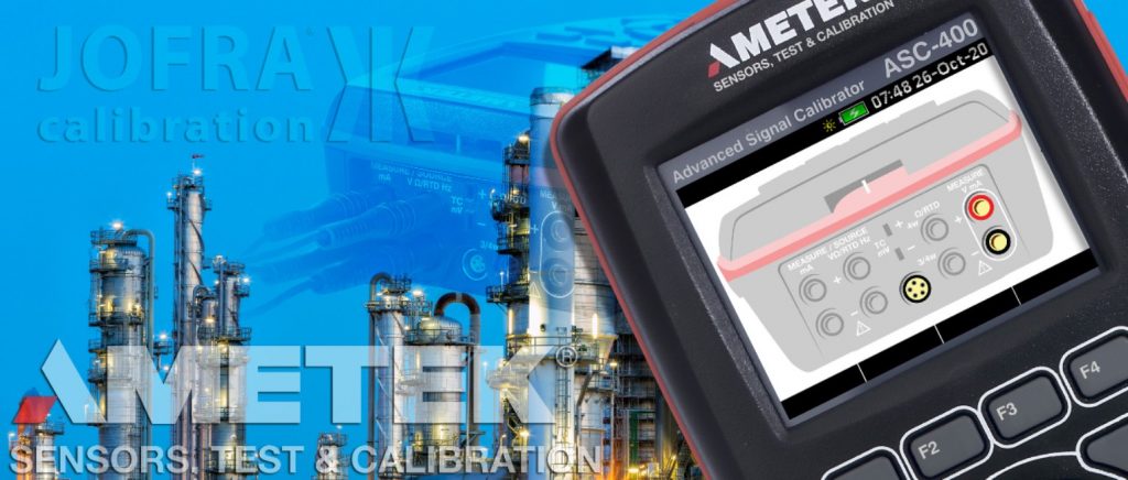 Dette billede illustrere Ametek – Avanceret multifunktions signal kalibrator – så simpelt!