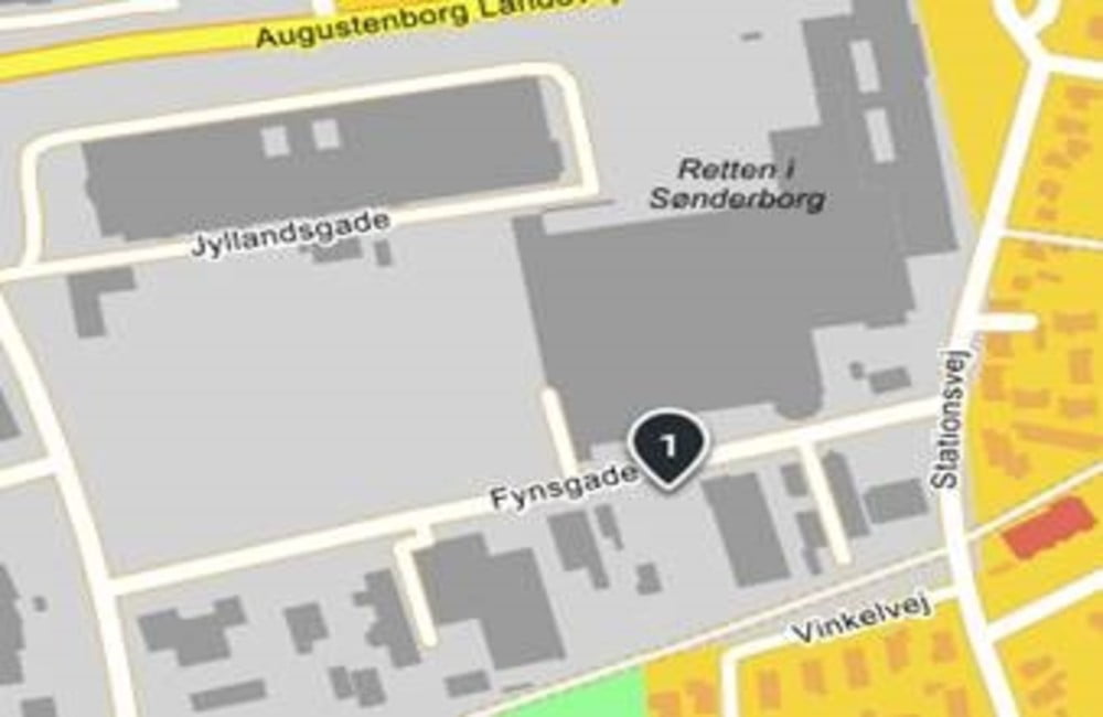 Dette billede illustrere Tridan nyt Linde depot i Sønderborg
