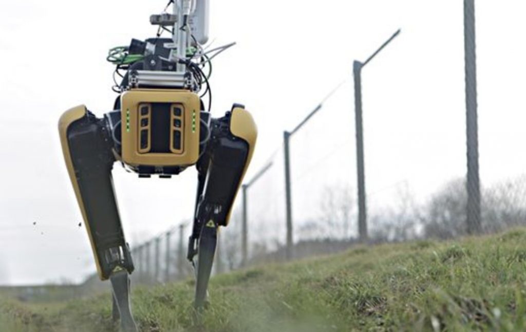 Dette billede illustrere Teknologisk Institut – Mobil robot på 5G for første gang i Europa
