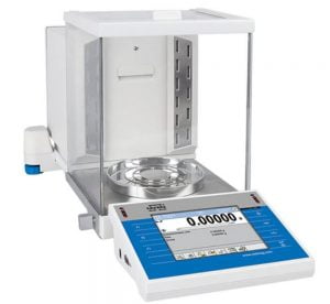 Dette billede illustrere Analysevægt XA 4Y.A PLUS