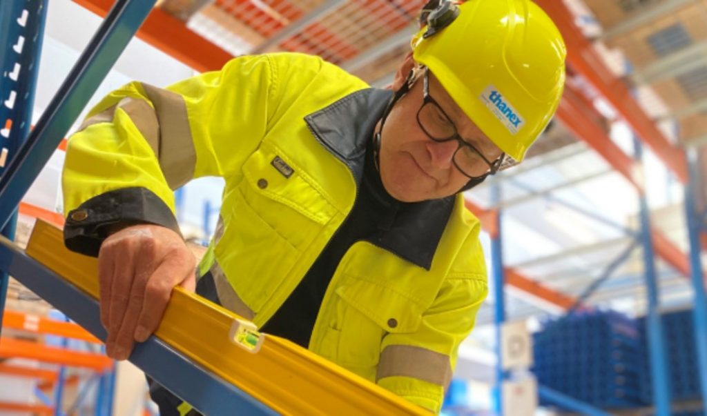 Dette billede illustrere Thanex – INSTA-kontrollørens guide til et sikkert lager