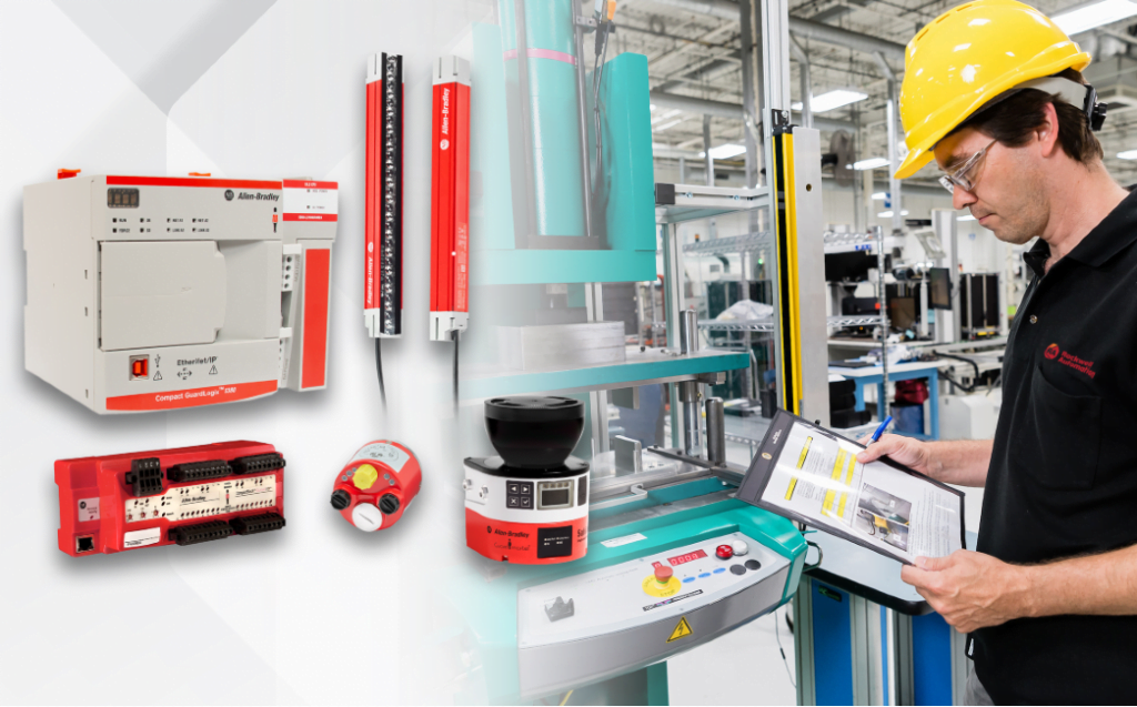 Dette billede illustrere Nye sikkerhedsenheder fra Rockwell Automation forbedrer sikkerhed og produktivitet