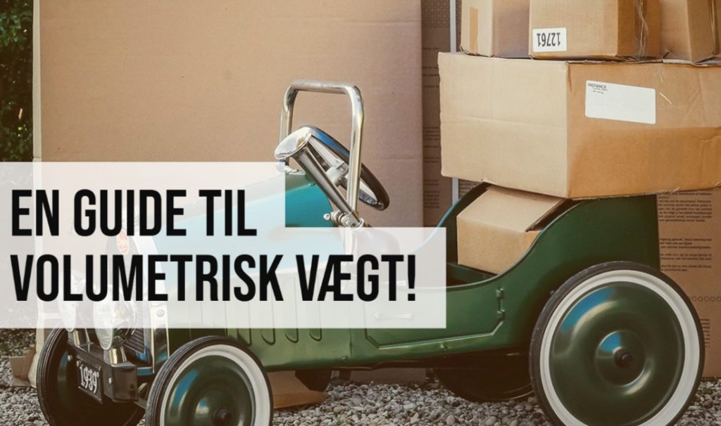 Dette billede illustrere RAJA PACK – Volumetriskvægt, hvad er det?