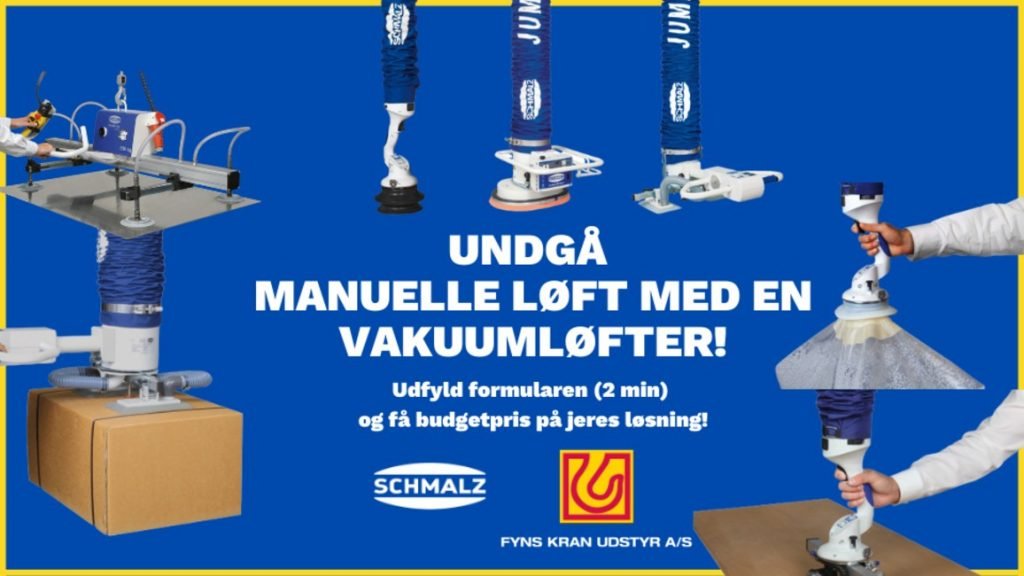 Dette billede illustrere FKU – KOMBINER BEDRE ERGONOMI MED EFFEKTIVITET TIL EN OVERRASKENDE GOD PRIS!