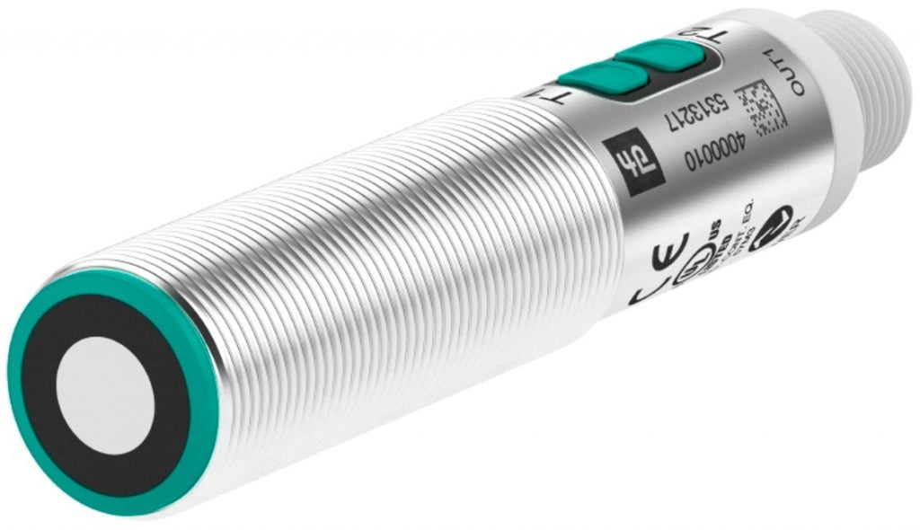 Dette billede illustrere Pepperl+Fuchs – Nye avancerede Ultralydssensorer