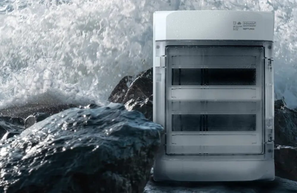 Dette billede illustrere MTO Electric – NEPTUN vådrumsfordeler fra f-tronic