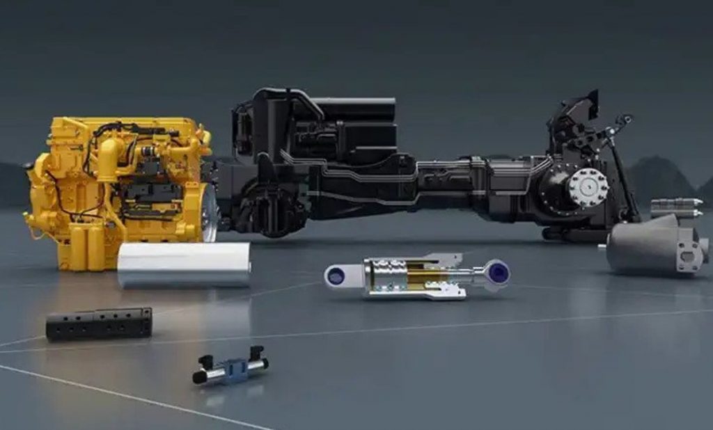 Dette billede illustrere Trelleborg Sealing Solutions – Fluid Power komponenter