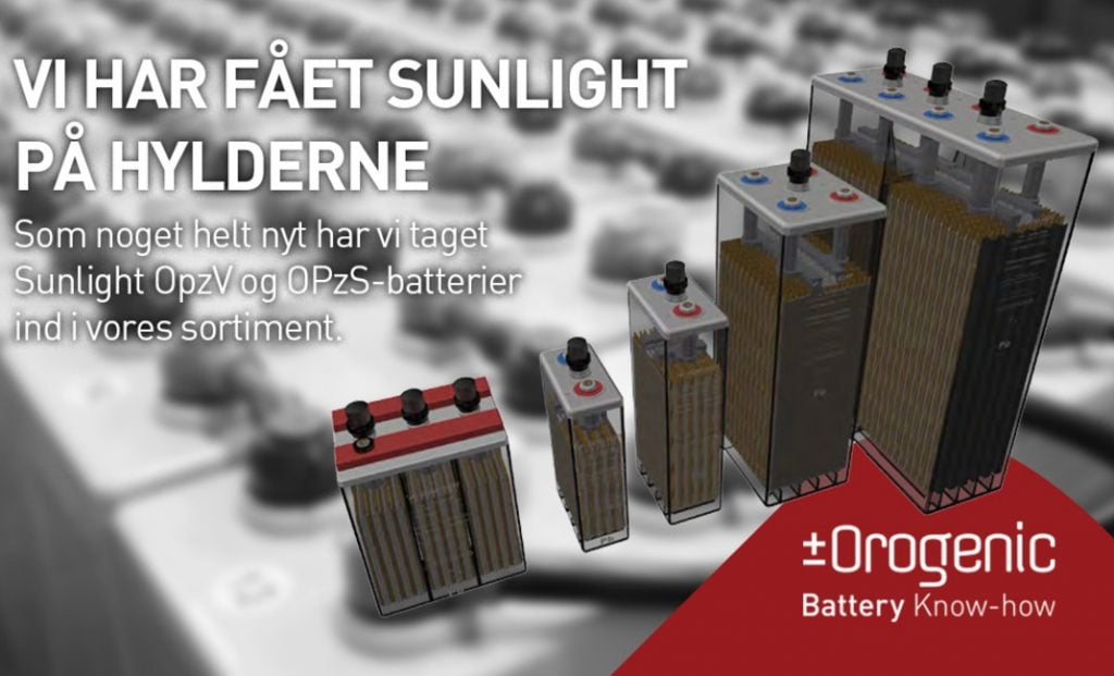 Dette billede illustrere Orogenic – Vi har fået Sunlight på hylderne