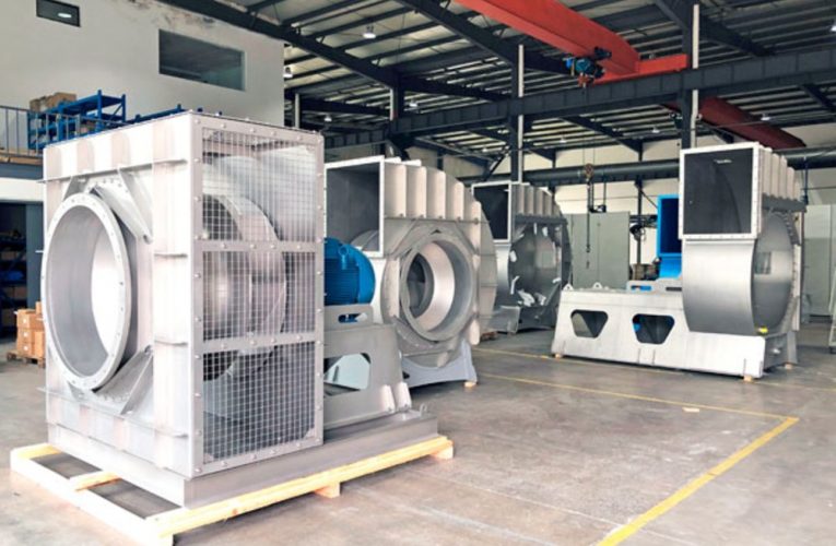 BarkerBille – 18 centrifugalventilatorer til to spraytørringslinjer