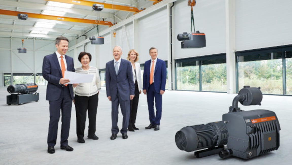 Dette billede illustrere Busch Vacuum Solutions nomineret til Rudolf Diesel prisen
