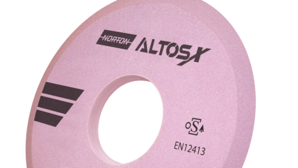 Dette billede illustrere Norton introducerer AltosX, næste generations industrielle slibeplatform